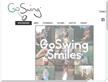 Tablet Screenshot of goswing.net